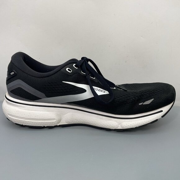 Brooks Ghost 15 Sneakers Shoes Running Training Black Mens 9.5 Wide - Picture 11 of 14
